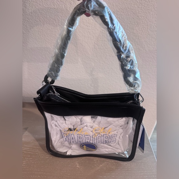 NWT Golden State Warriors Clear Handbag - Picture 2 of 6